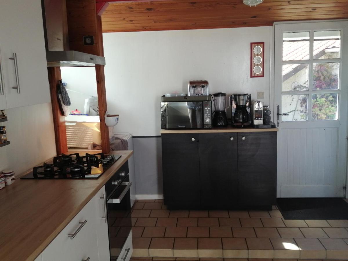 Maison Familiale En Bois Avec Piscine, Proche Du Bassin Gujan-Mestras Bagian luar foto