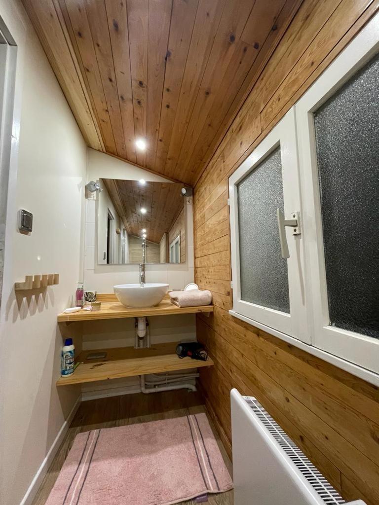 Maison Familiale En Bois Avec Piscine, Proche Du Bassin Gujan-Mestras Bagian luar foto